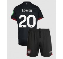 West Ham United Jarrod Bowen #20 Koszulka Wyjazdowa dzieci 2024-25 Krótki Rękaw (+ krótkie spodenki)